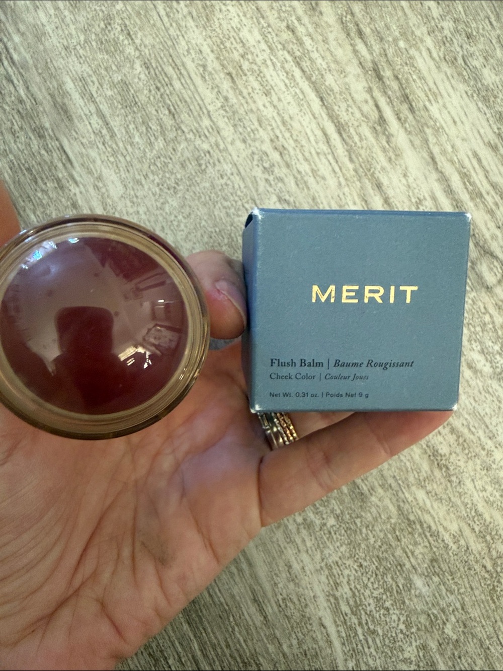Merit Flush Balm Cheek Color - post modern $30 retail